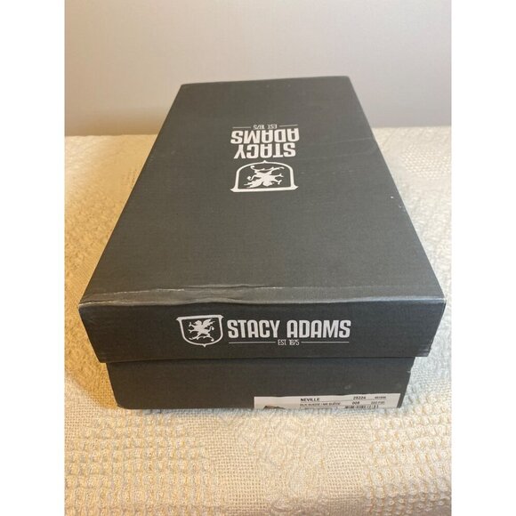 Stacy Adams Shoes Neville Moc Toe Bit Slip on Black Suede Size 15, NIB - Picture 14 of 14